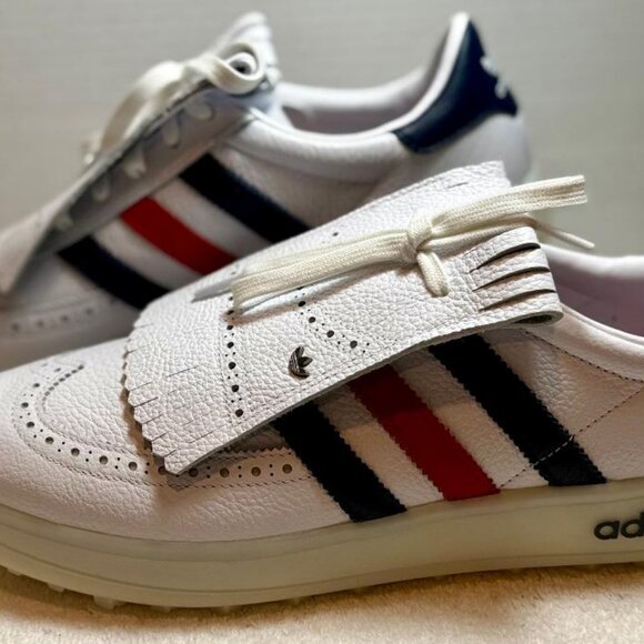 Adidas Originals Coursecup Spikeless Golf Shoes White Men\'s Size 12 IH2266 NWOB main image 4